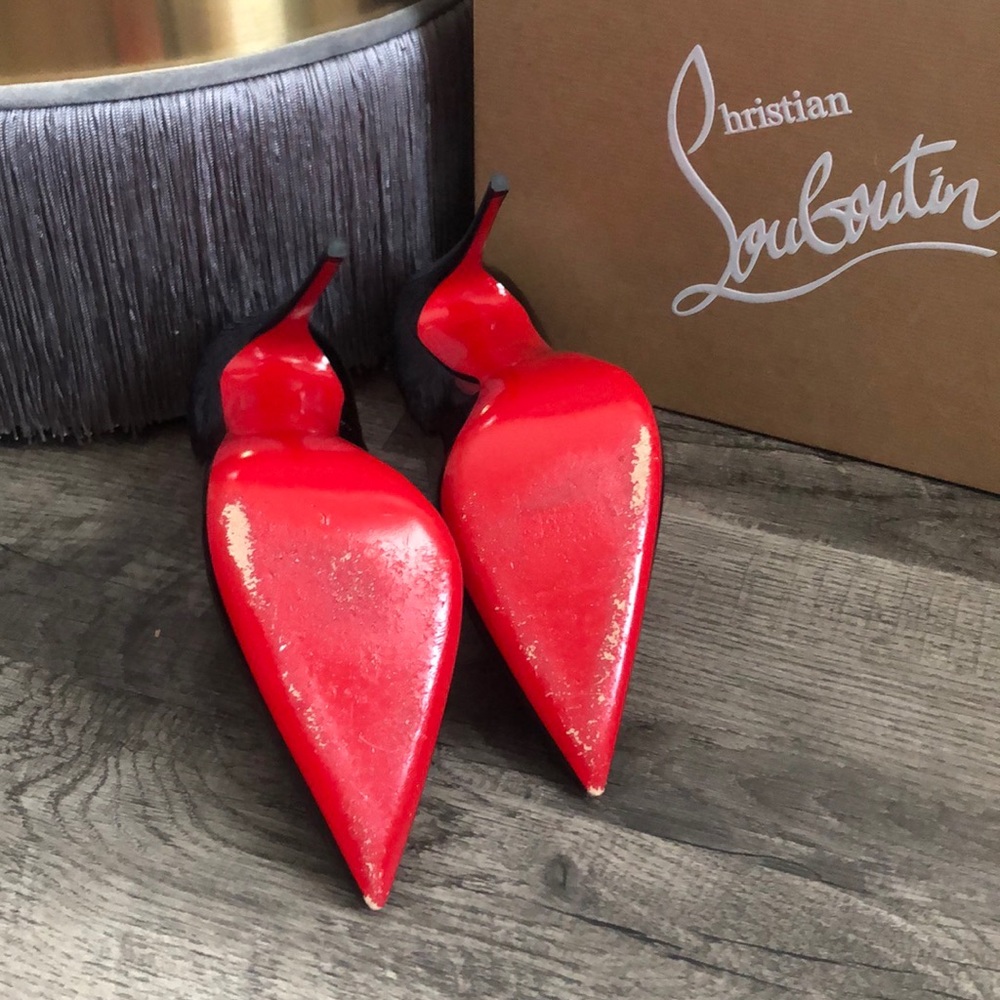 Black patent leather So Kate Christian Louboutins - Picture 3 of 3